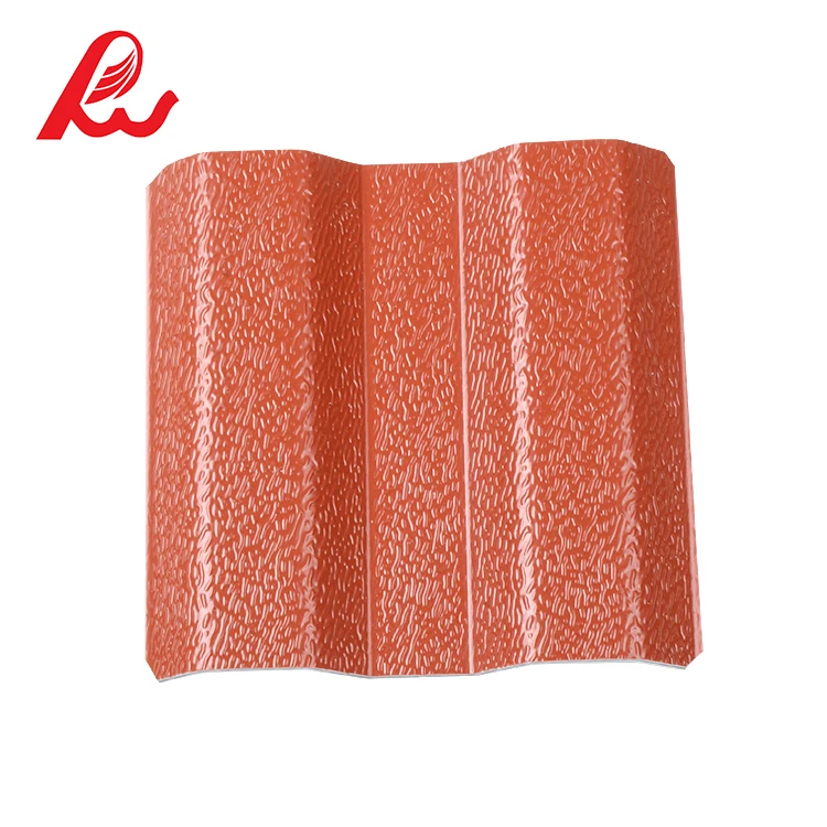 ASA coated PVC roof tile 