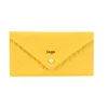 Promotional PU Leather Women Wallets, Colorful Envelope Style Ladies Purses
