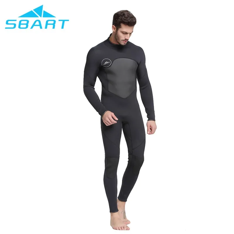 Sbart 2017 New Arrival Fashion Desgin Mens 3mm Neoprene Wetsuit Full