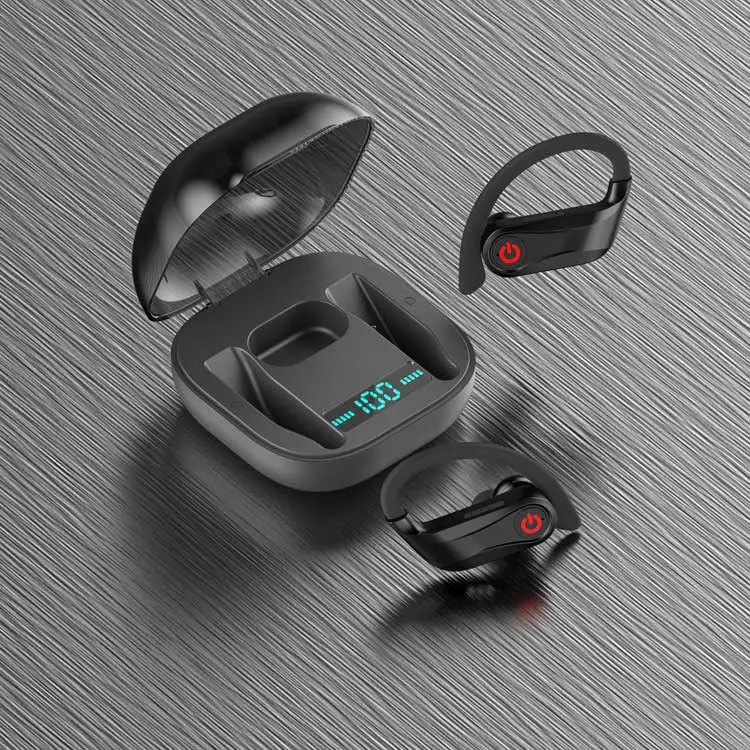 PowerHBQ Pro TWS Bluetooth 5.0 Wireless Headphones Earhook Waterproof Audifono Bluetooth Power Display HBQ Q62 Sports Earphones - ANKUX.COM