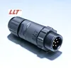 UL certified 18 to 22 awg m14 6 pin waterproof outdoor electrical connector