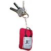 Ultra light and compact Mini pocket blanket for key ring