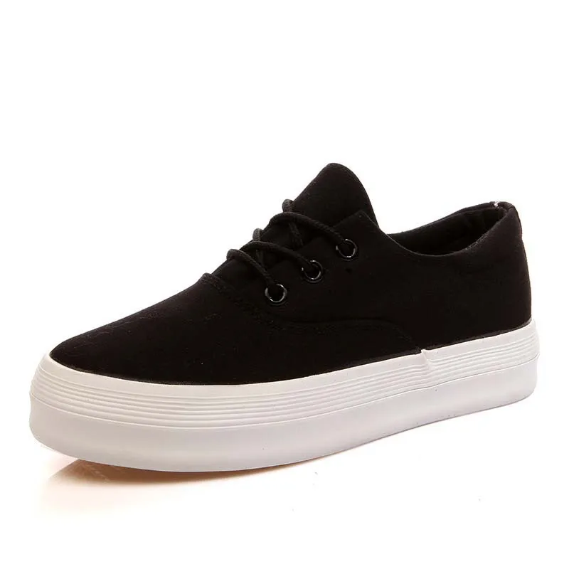 2015 Fashion Women Canvas Shoes Low Breathable Solid Color Flat Shoes Lace-Up Casual Womens Sneakers Leisure Cloth Shoes SNE-008