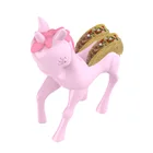 unicorn modelling taco stand holder for kids party