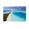 Beautiful Modern Picture Seascape Blue Sky Beach Canvas Prints