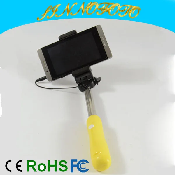 professional Heavy duty selfie stick wired new extendable 2015 newest mini selfie stick
