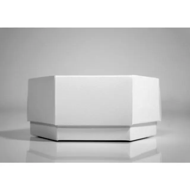 Best-Selling White Gift Box Simple Hexagonal Box
