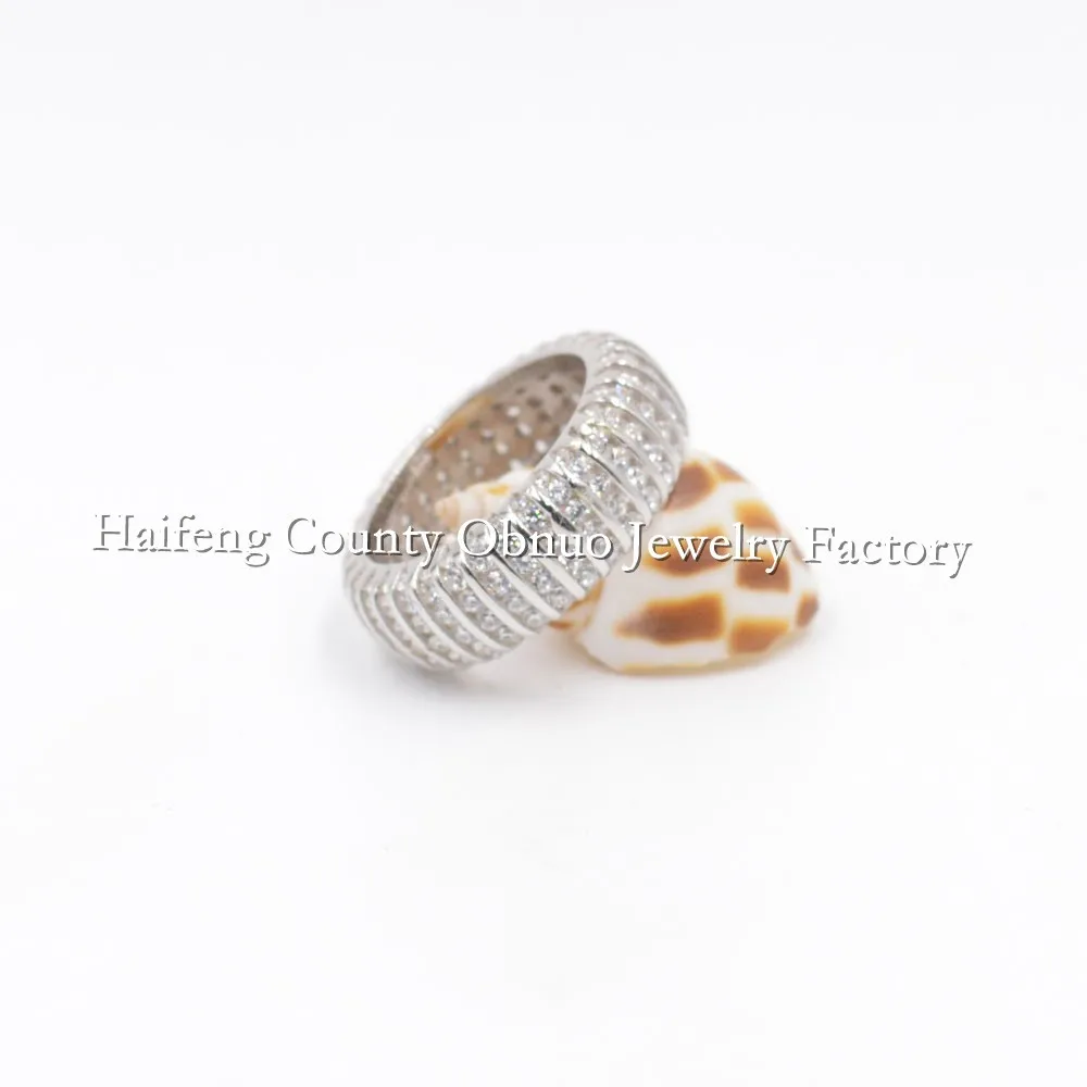 valentines gift hollowed-out arms ladies wedding rings diamond