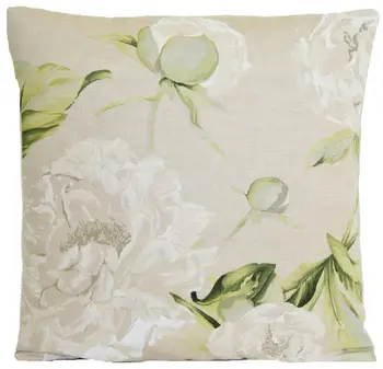 green and white cushions