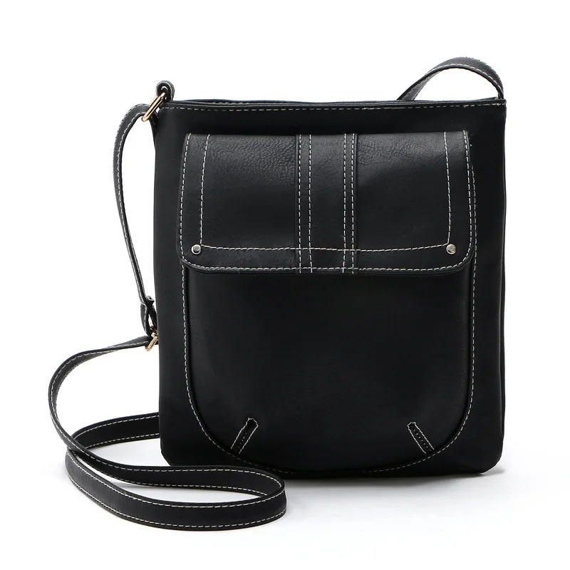 Designer women messenger bags leather handbags ladies high quality shoulder crossbody bags vintage bolsa feminina de marca mujer