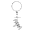 you are my superhero custom letter engraved key chains