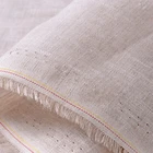 156gsm Density 50X52 plain dyed wholesale 100% pure fabric french linen for shirt