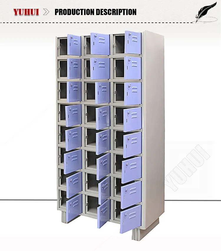 Strong Steel Almirah Metal 24 Compartment Pigeon Hole Factory Workers Locker Buy