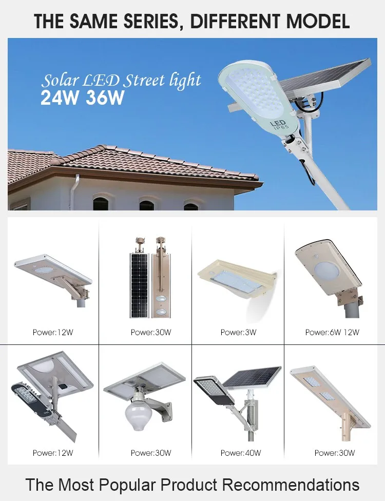 Factory price die cast aluminum solar all in one led street light 15w