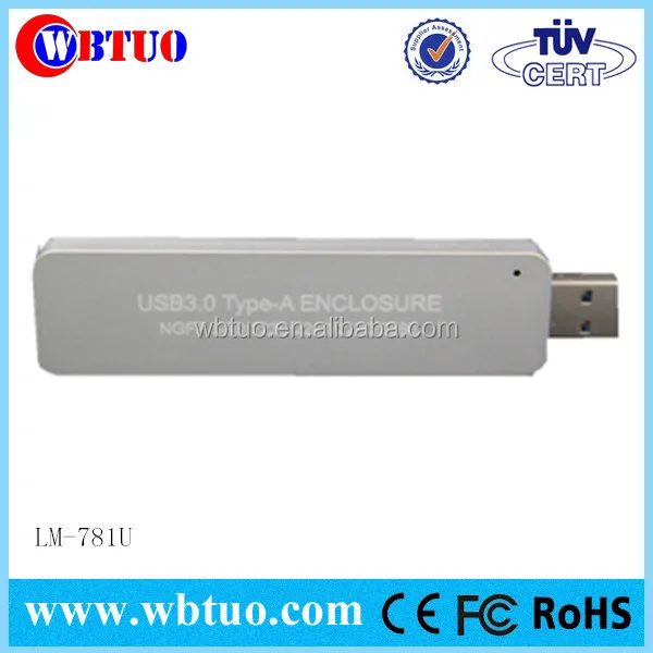 shop china electronics online usb3.0 type A ngff m.2 for 2230 2242 2260 2280 external disk hdd caddy