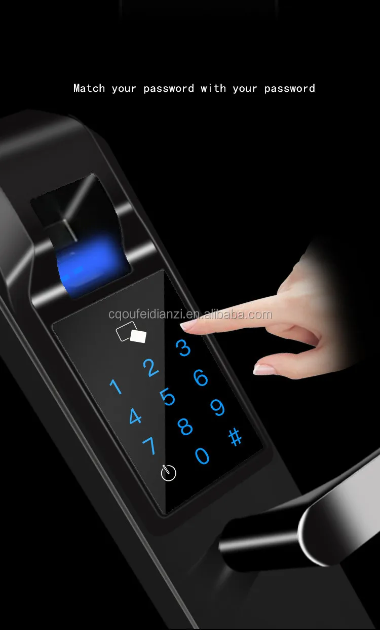 Smart Hotel Lockbluetooth Smart Door Locksmart Face Recognition Door Lock - ANKUX.COM