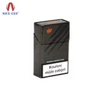 Logo Customized Metal Cigar Pack Tin Box Cheap Wholesale Tin Cigarette Case