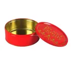 Metal Round Tin Round Metal Cookies Tin