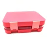 2019 HOT SALE Microwaveable custom Bento-Styled Durable, Leak-Proof pink 6 sections School kids Lunchbox