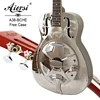Aiersi brand Biscult Bridge Bell Brass O Style Single Cone Blues slide Bluegrass Acoustic Electric Resonator Guitar