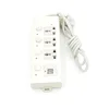 Best Selling 3 Gang Mains Power Extension Lead 2m White 2 USB UK EU US AU Plug