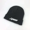 fashion new products knit hats cheap knit beanie hats eith embroidery woven label