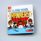 L 2019 small police children education card board book printing 0-12year - old