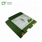 Many years factory matt lamination green food containers paper box