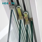 Modern Accessories Glass Door Single 3 Panel Sliding for Office