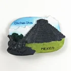 Mexico cheap wholesale resin tourist custom 3d magnet polyresin fridge souvenir fridge magnet