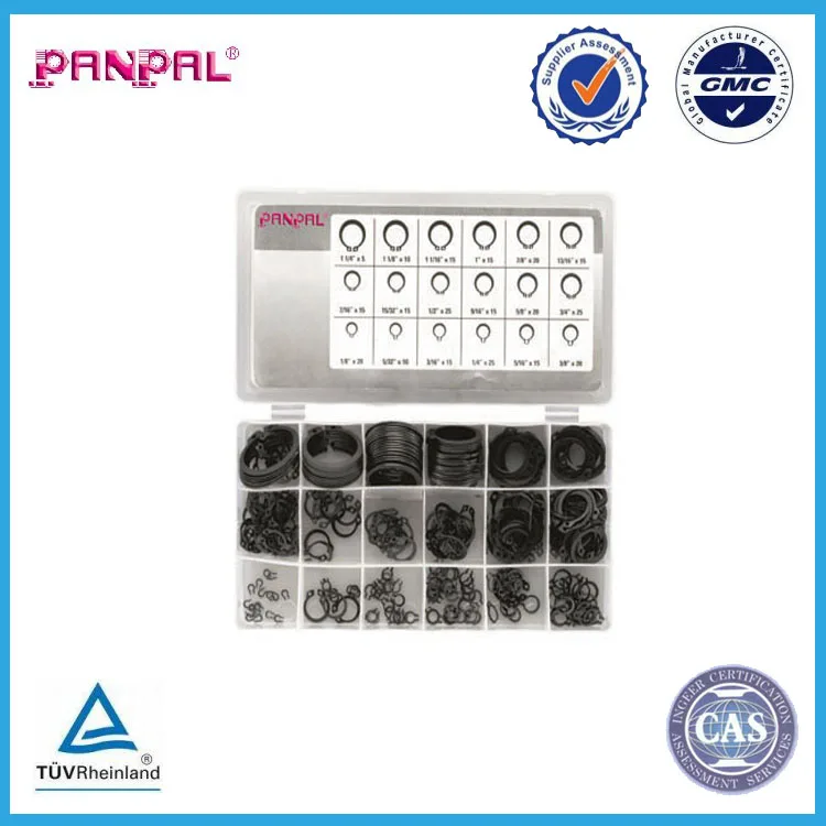 Wholesale 300pc External Snap Ring Assortment,Black factory