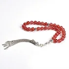 YS98 Langji Top Quality Accesorios Mujer Strawberry Quartz Crystal Turkish Tasbih
