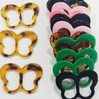 Direct factory colorful customized shape resin plastic buckle for garment/swimwear/scarf