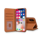 For iPhone X Case Real Leather wallet flip Mobile Phone Case, Luxury Cover For iPhone X Back Case Leather