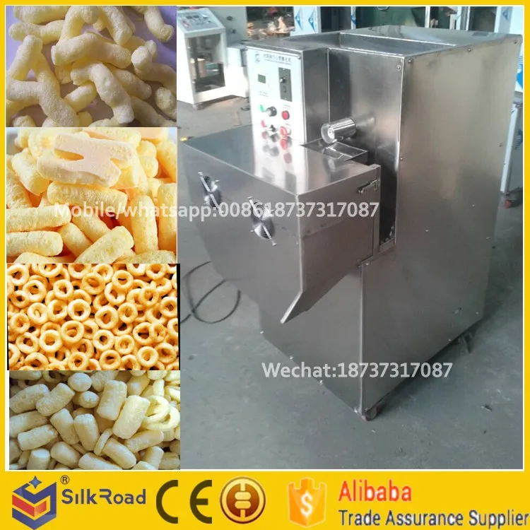 Puffed Corn Snack Extruder Os Kurkure Mesin Pembuat Ekstruder Buy