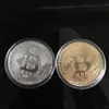 bitcoin zinc iron brass pressing gold silver copper cryptocurrency coins