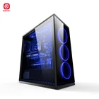 2018 new fashion PC Gaming case /ATX full tower/mid tower Computer Case with RGB FAN with LED strip For gaming user