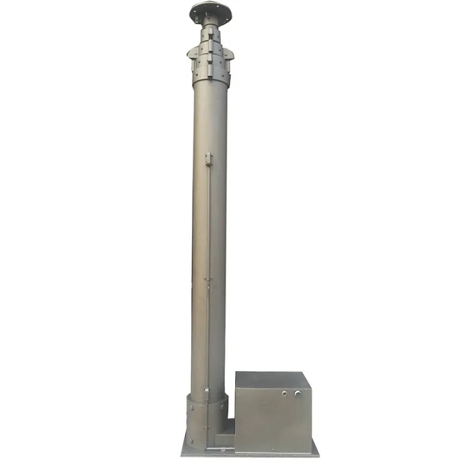 steel telecom mobile emergency telescopic mast