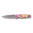 Carton Pattern Printing Blade Stainless Steel Pocket Knife Promotion Gift Folding Knife