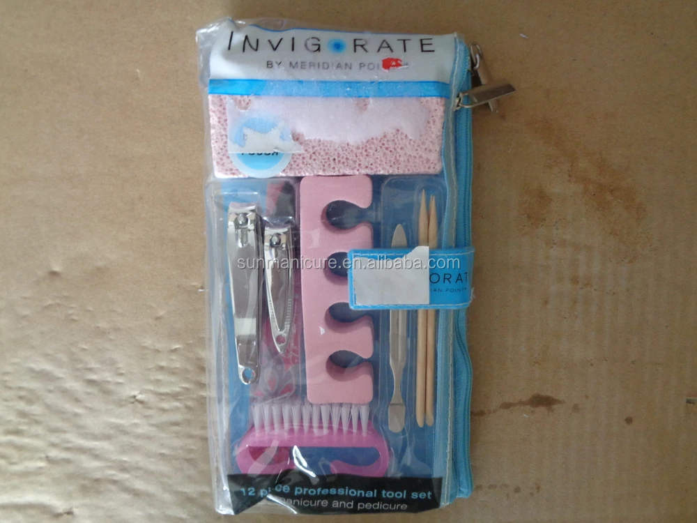 smears, 9pcs gift bag packing promotion manicure set travel pedicure