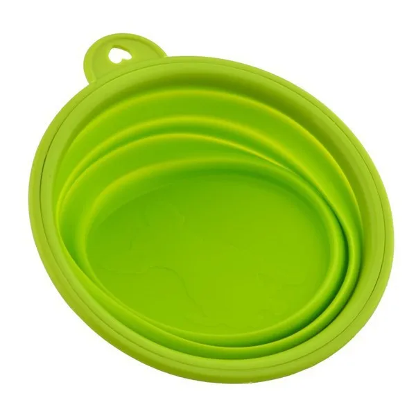 Pet Dog Foldable Silicone Collapsible Bowl