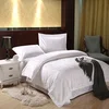 Customized cotton jacquard 40s 60s 80s hotel patterns bedding linen duvet cover set with small MOQ