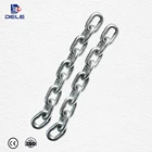 10mm*30mm DELE metallic stainless steel chain set