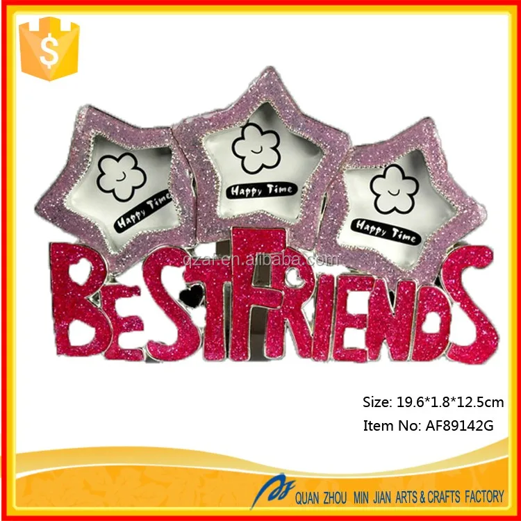 custom resin figurine star shape best friend birthday gifts