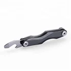 Grand Harvest Free Samples Stainless Steel Custom Keychain Holder Smart Key Compact Holder Organizer with Any Color