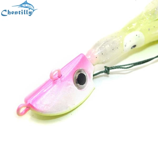 Custom package unpainted jig heads lead head jigging