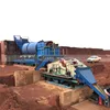 Mobile Gold Trommel Scrubber Heavy Duty Rotary Drum Scrubber Washer for Gold Washing Plant Mine Machine