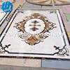 Factory Directly Sell natural beige marble inlay waterjet medallion