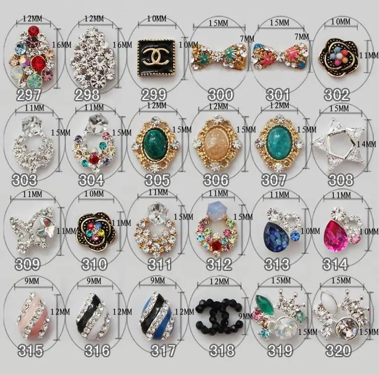 New easy sell super shiny 3d blue butterfly art nail