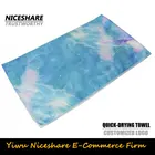 high quality logo printed turkish microfiber beach towel